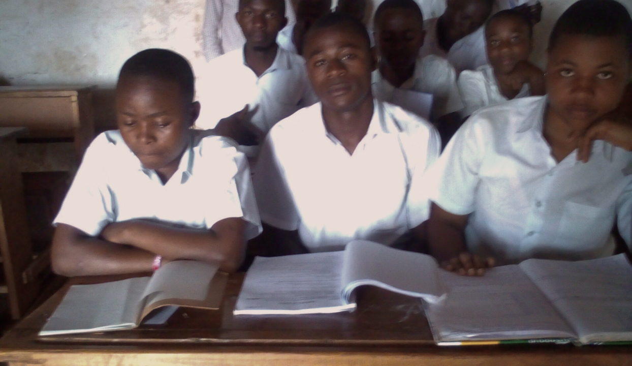 Des enfants du Kivu dans leur école